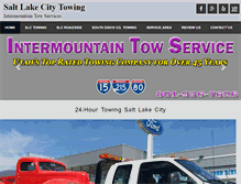 Tablet Screenshot of intermountaintow.com